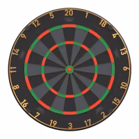 BULL’S NL ADVANTAGE BLACK PROFESSIONAL DARTBOARD