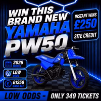 WIN this brand new Yamaha PW50 🔥+ £1250 cash alternative