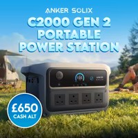 Anker Solix C2000 Gen 2 Portable Power Station Or £650 Cash