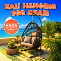 Bali Hanging Egg Chair Or £525 Cash