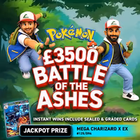 £3500 Pokemon - Battle of The Ashes - Mega Charizard X EX #125/094