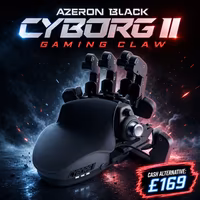 AZERON BLACK CYBORG II GAMING CLAW