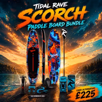 TIDAL RAVE SCORCH PADDLE BOARD BUNDLE