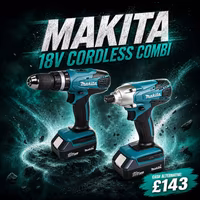 MAKITA 18V CORDLESS COMBI