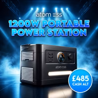 Atom Boost ESS 1200W Portable Power Station Or £485 Cash