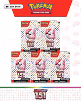 5 x Pokemon TCG 151 Booster Bundles (30 Packs)