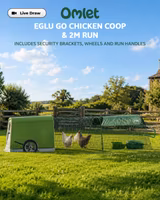 Omlet Eglu Go Chicken Coop & 2m Run