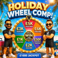 £44,000 Holiday Wheel + Tickets😍