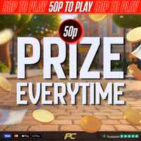 50P PRIZE EVERYTIME