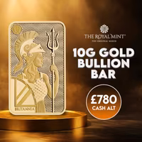 10g Gold Bar Or £780 Cash