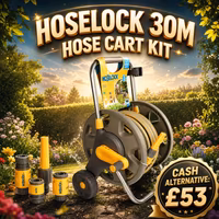 HOSELOCK 30M HOSE CART KIT