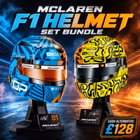 MCLAREN F1 HELMET SET BUNDLE