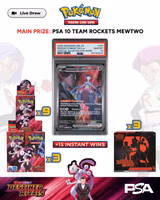 PSA 10 Team Rockets Mewtwo EX 231/182 with 15 Instant Wins