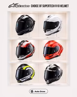 Alpinestar Supertech R10 Helmet Choice