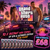 GRAND THEFT AUTO 6 ULTIMATE EDITION (10 INSTANT WIN COPIES)