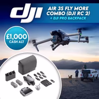 DJI Air 3S Fly More Combo + RC2 Controller or £1,000 Cash