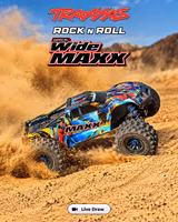 Traxxas WideMaxx RC Monster Truck - Rock N Roll
