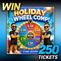 250 Tickets into Holiday Wheel Comp!