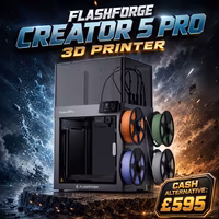 FLASHFORGE CREATOR 5 PRO 3D PRINTER