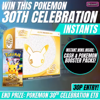Pokemon 30th Celebration Instants - 30th Celebration ETB End Prize