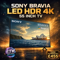 SONY BRAVIA LED HDR 4K 55 INCH TV