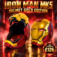 IRON MAN MK5 HELMET GOLD EDITION
