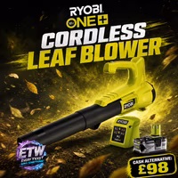 RYOBI ONE+ CORDLESS LEAF BLOWER