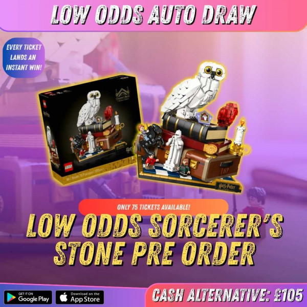LOW ODDS LEGO SORCERER'S STONE PRE ORDER