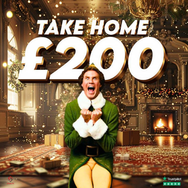 Elf £200 Cash!