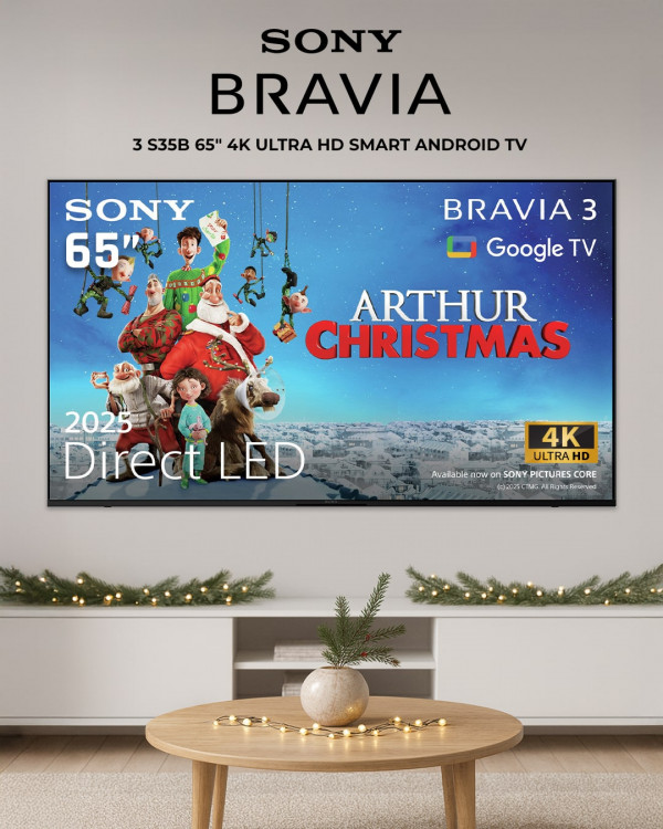 2025 Sony Bravia 3 65” 4K Ultra HD Smart TV