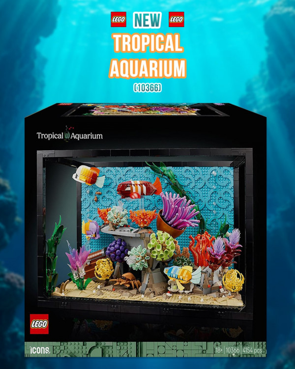 New Lego Tropical Aquarium (10366)