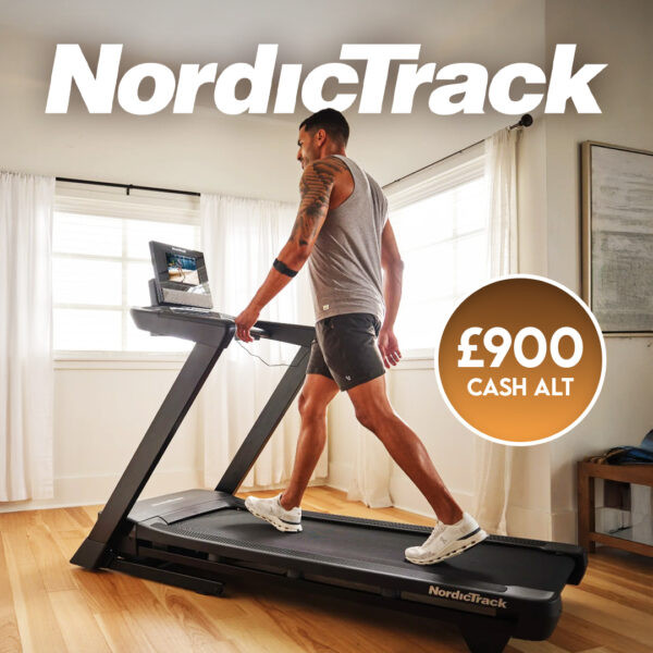NordicTrack Series 10 Smart Bluetooth Treadmill Or £900 Cash