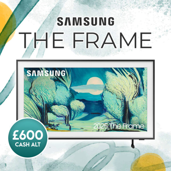 Samsung The Frame 50″ QLED 4K Art Mode Smart TV Or £600 Cash