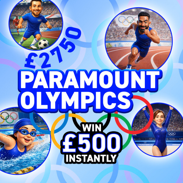 £2750 Paramount Athletics - Win £500 Instantly