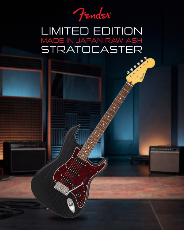 Fender Limited Edition Made in Japan Raw Ash Stratocaster
