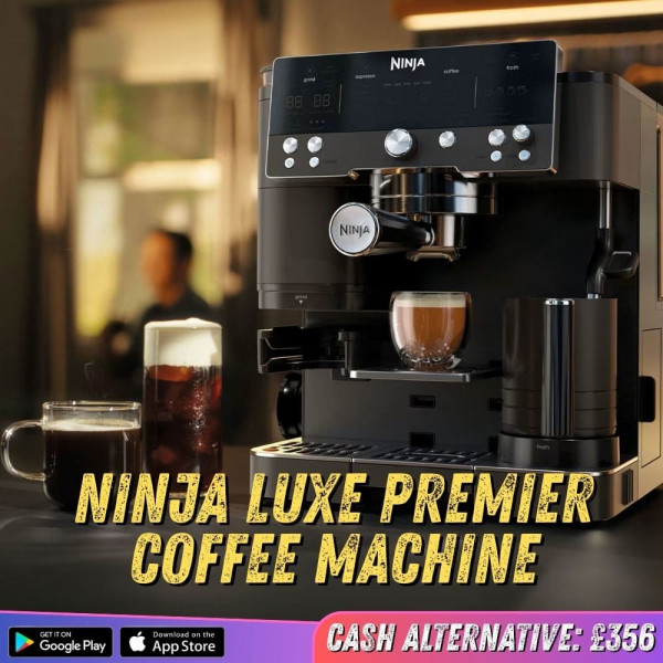 NINJA LUXE PREMIER COFFEE MACHINE