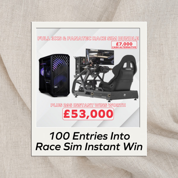 Race Sim Instant Win 100 Entries