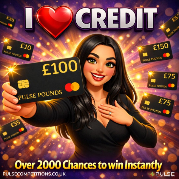 I Love Credit - Over 2000 Chances to win