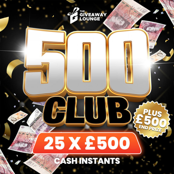 500 Club - £500 End Prize