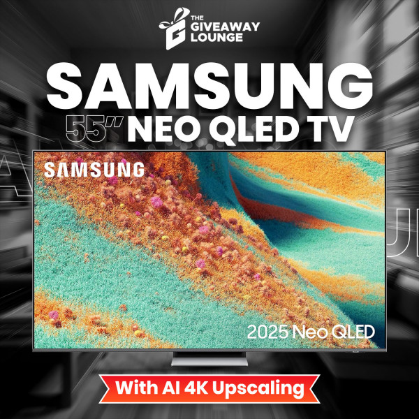 Win this Samsung 55" Neo QLED TV