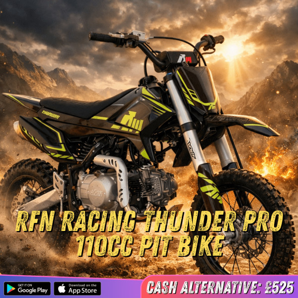 RFN RACING THUNDER PRO 110CC PIT BIKE