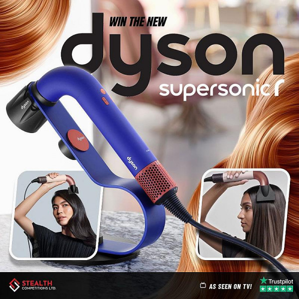 Dyson Supersonic R Hair Dryer - Auto Draw!