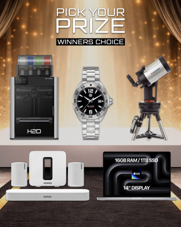 Paragon Pick Your Prize (5 Options)