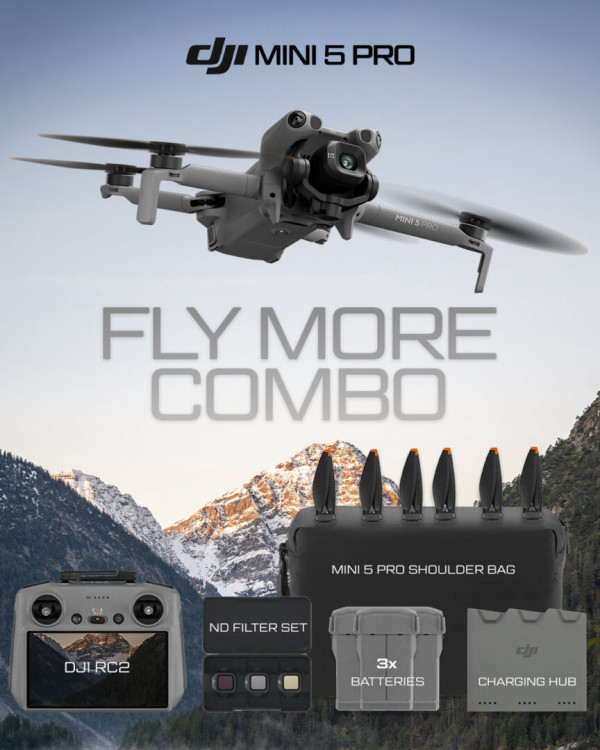 DJI Mini 5 Pro Fly More Combo with RC 2
