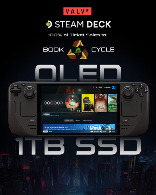 Steam Deck OLED 1TB – 100% Of Sales To Charity