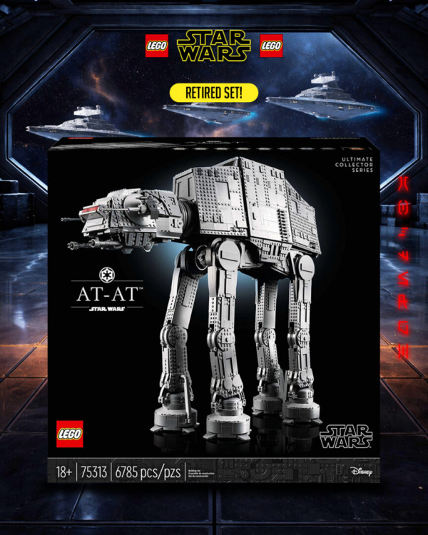 Retired Lego Star Wars AT-AT UCS (75313)