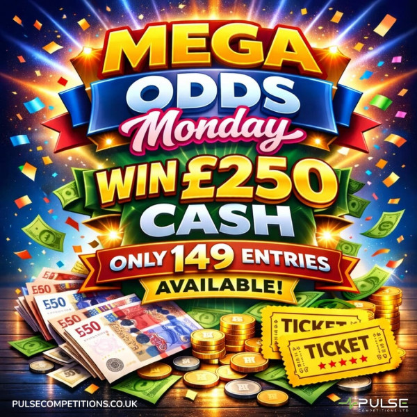 Daily Cash Draw - £250 Tax Free Cash