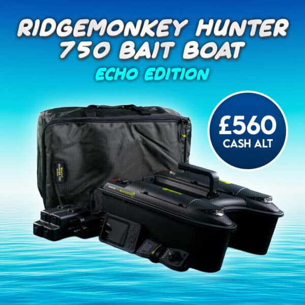 RidgeMonkey Hunter 750 Bait Boat Echo Edition Or £560 Cash