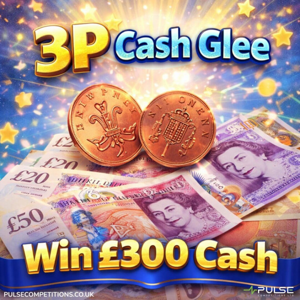 Win £300 for just 3p