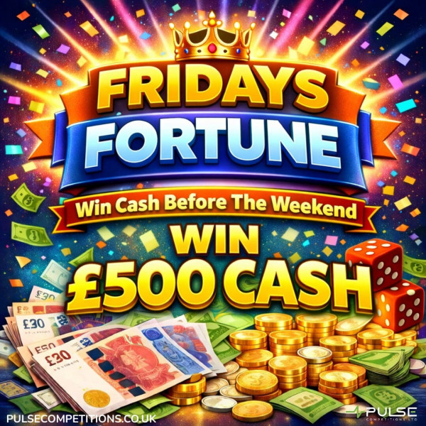 Daily Cash Draw - £500 Cash